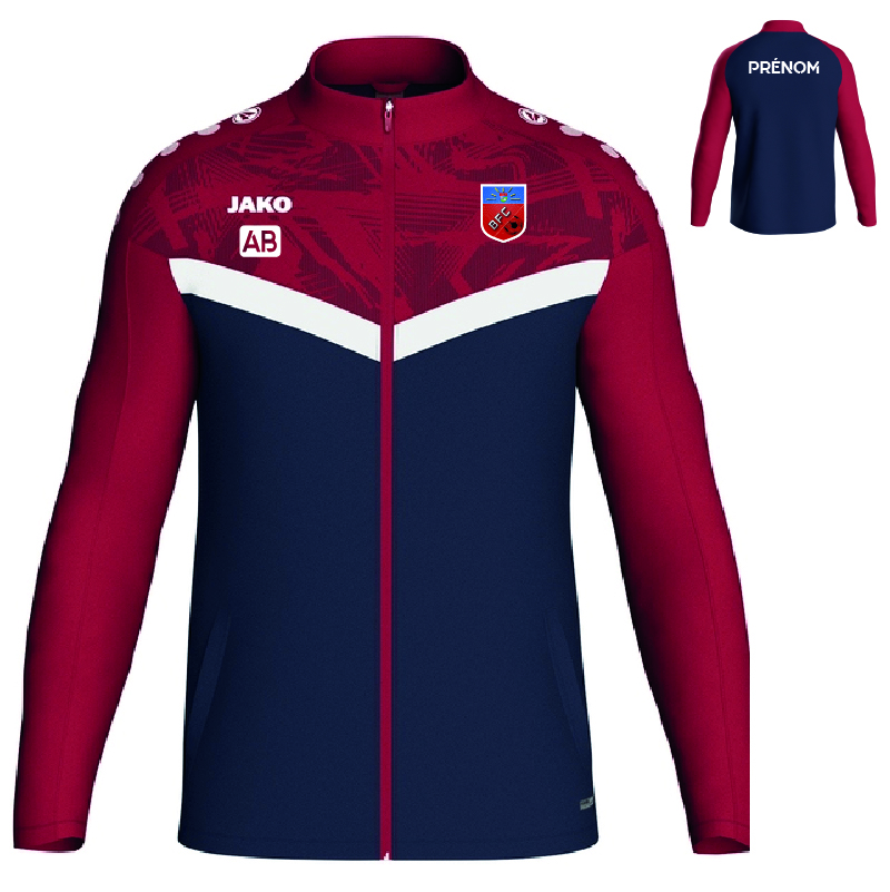 BFC-9324-Veste-ICONIC-.jpg BFC - 9324 - Veste ICONIC - JAKO - marine et rouge (901) – Image 1