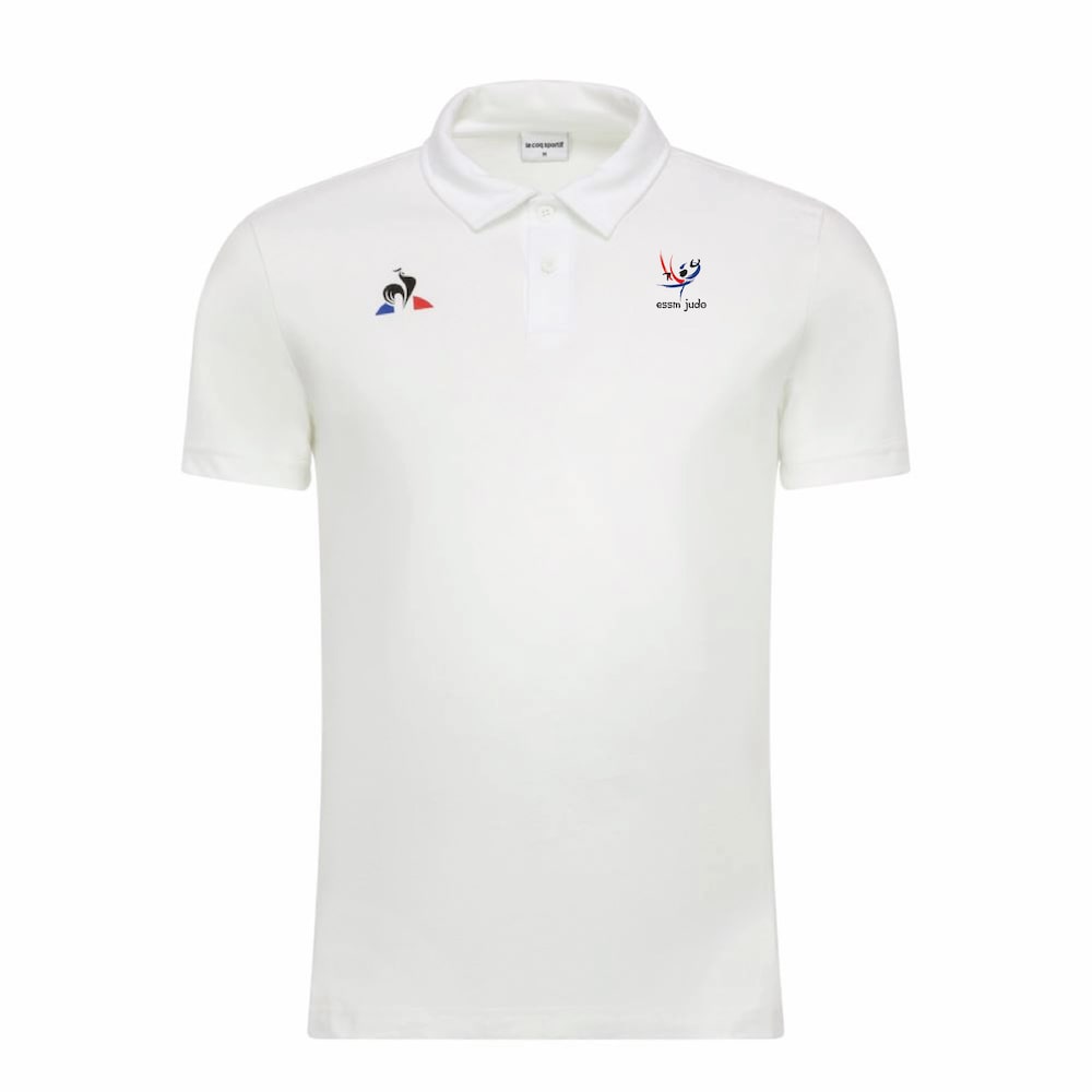 Boutique-ESSM-POLO-BLANC-min.jpg 1720763/2021183 Polo coton Adulte Blanc– ESSM – Image 1