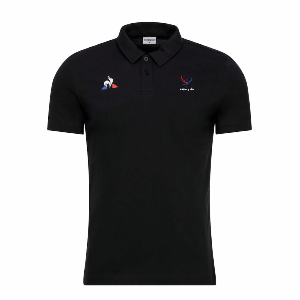 Boutique-ESSM-POLO-NOIR-min.jpg 1720763/2021183 Polo coton Adulte Noir– ESSM – Image 1