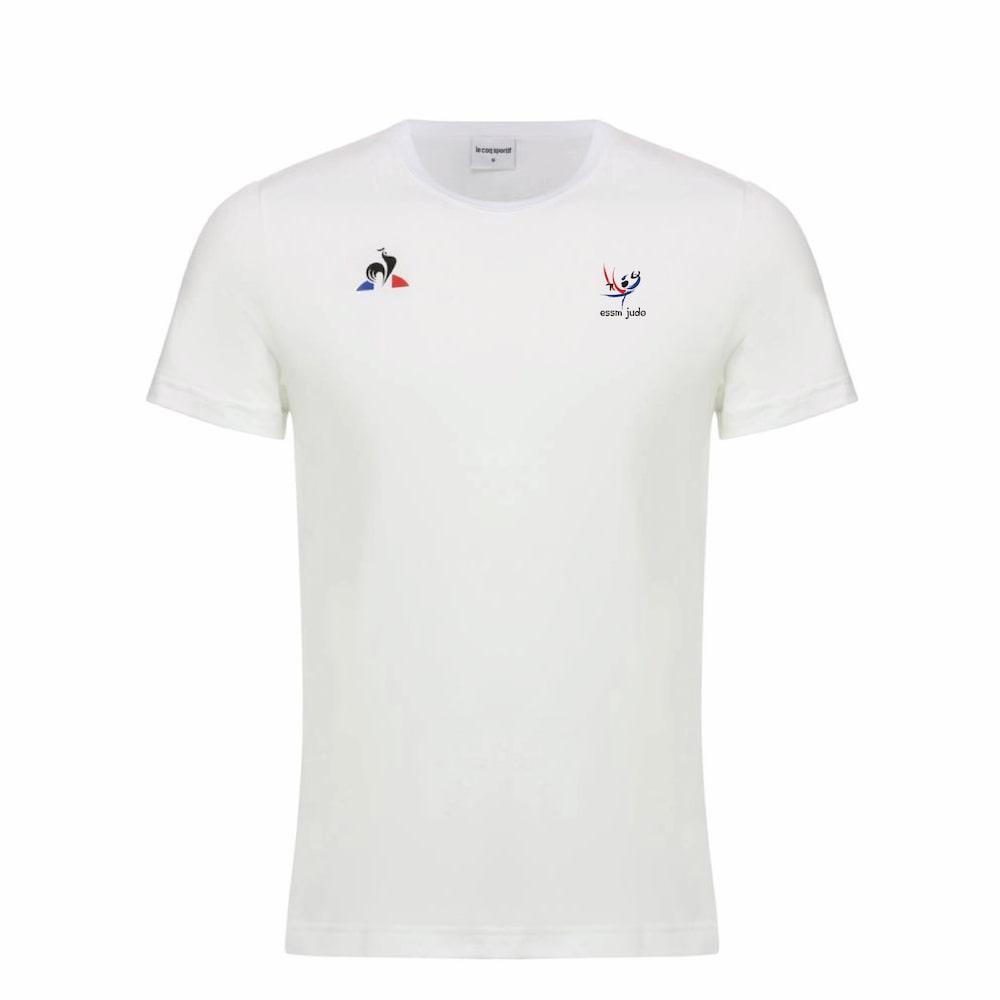 Boutique-ESSM-T-SHIRT-BLANC-min.jpg 1720768/2021179 T-Shirt coton Adulte Blanc– ESSM – Image 1