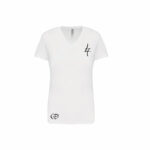 K381 - T-shirt col V manches courtes Femme 150G – Image 3
