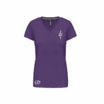 K381 - T-shirt col V manches courtes Femme 150G – Image 2