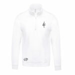 K478 - Sweat-shirt col zippé brodé – Image 2