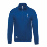 K478 - Sweat-shirt col zippé brodé – Image 3