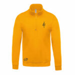 K478 - Sweat-shirt col zippé brodé – Image 6