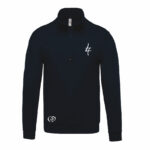 K478 - Sweat-shirt col zippé brodé – Image 7