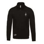 K478 - Sweat-shirt col zippé brodé – Image 8