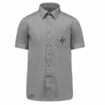 K551 - chemises manches courtes Hommes 110 G brodé – Image 7