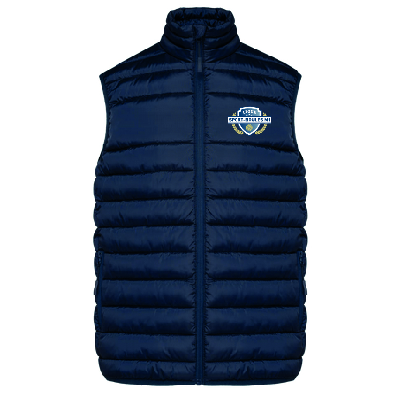 LIGUE-M1-K6172-DOUDOUNE-SANS-MANCHE.jpg LIGUE M1 - K6172/73 - Doudoune sans manche – Image 1