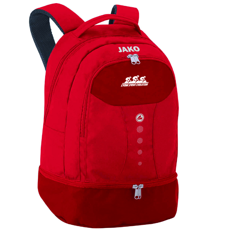 LYON-SPRINT-Boutique-SAC-A-DOS-1816.jpg LYON SPRINT - 1816 - Sac à dos avec compartiment chaussures - rouge – Image 1