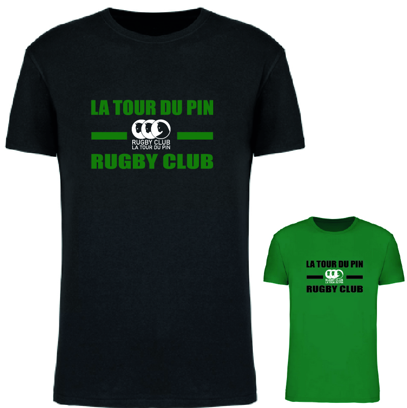 RCVT-RCVT-K3027IC-T-shirt-COTON-SUPPORTER.jpg RCVT - K3027IC - T- shirt COTON SUPPORTER - noir ou vert - HOMME – Image 1