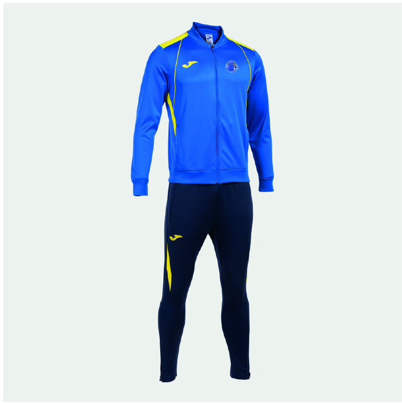 ST-SIM-FOOT-103083-SURVETEMENT-CHAMPIONSHIP-VII.jpg ST SIMEON FOOTBALL - 103083 - Ensemble de survetement CHAMPIONSHIP VII - JOMA - bleu/jaune (709) – Image 1
