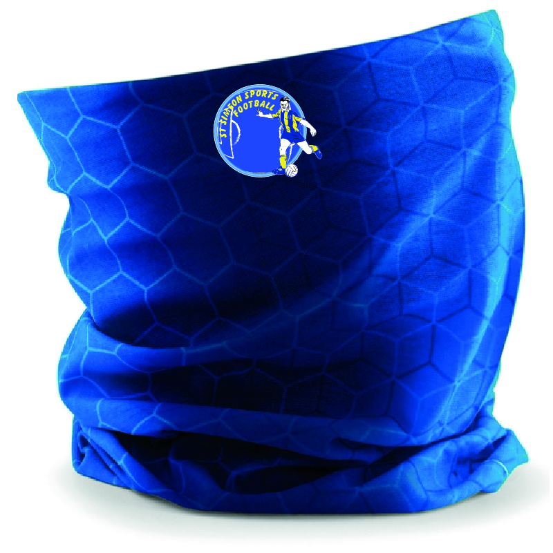 ST-SIM-FOOT-BF904-TOUR-DE-COU.jpg ST SIMEON FOOTBALL - BF904 - Tour de cou - bleu royal – Image 1