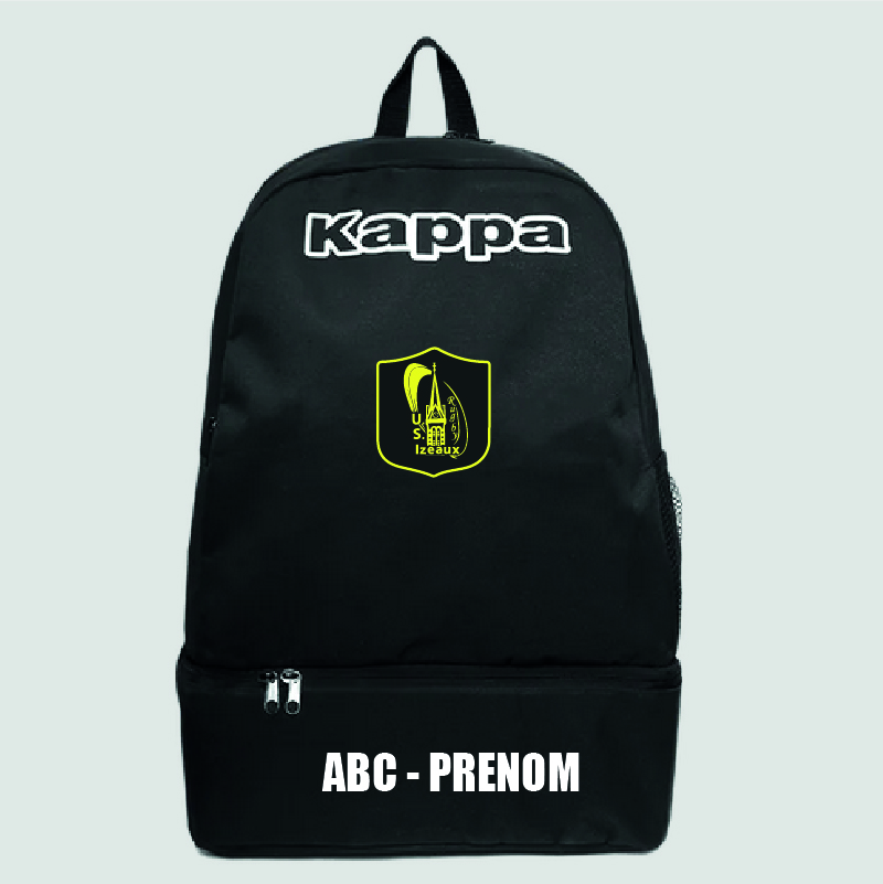 USI-304UJX0-Sac-de-rugby-BACKPACK.jpg 304UJX0 - Sac de rugby BACKPACK - KAPPA - noir – Image 1