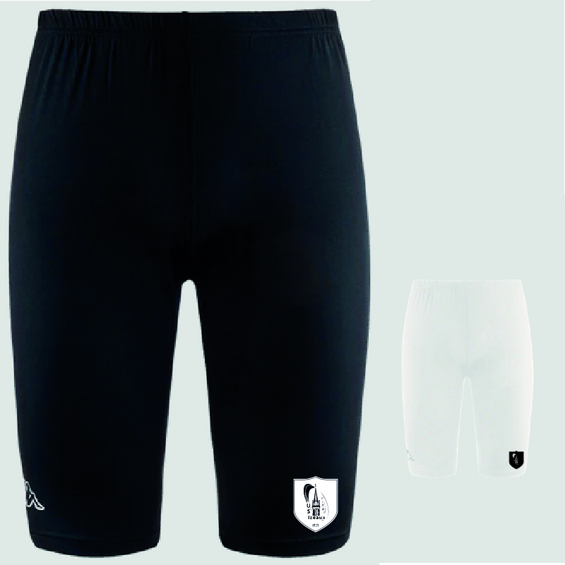 USI-311545W-Sous-short-VURGAY.jpg 311545W - Sous short VURGAY - Polyester - KAPPA - noir ou blanc – Image 1