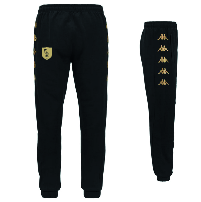 USI-321l6DW-Bas-de-survetement-GAUDO.jpg 321l6DW - Bas de survêtement GAUDO - Coton - noir – Image 1