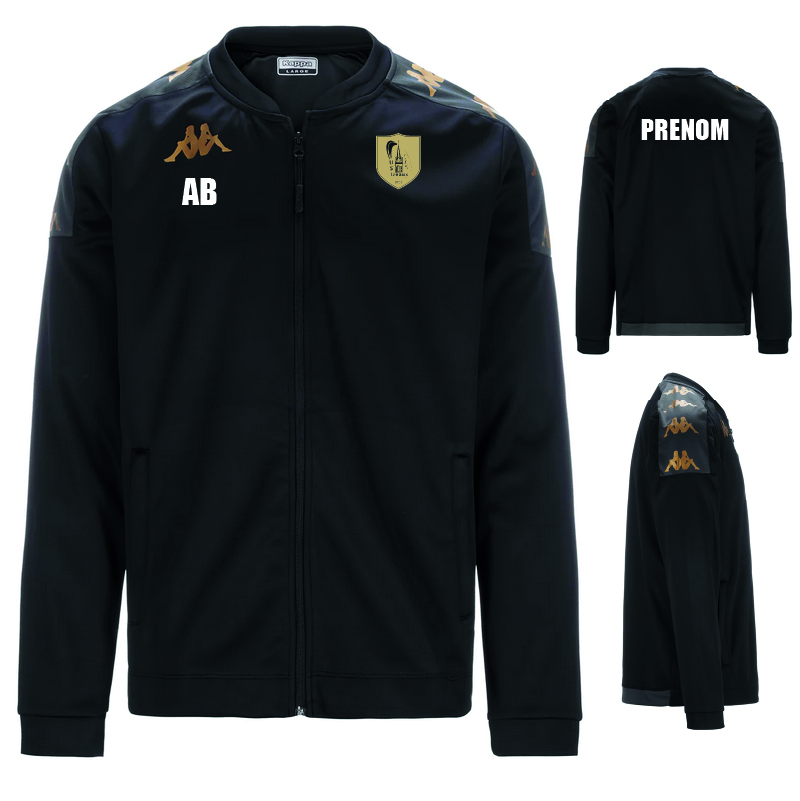 USI-361F2HW-Veste-GIULLIO.jpg 361F2HW - Veste GIULLIO - Polyester - KAPPA - noir ou blanc – Image 1