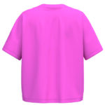NOVA - NS313 - T-shirt écoresponsable oversize - femme - black, jade green, aquamarine,ivory,white,parma,candy rose, cherry purple – Image 2