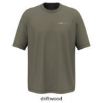 NOVA - NS352 - T-shirt écoresponsable oversize - homme - black, ivory, driftwood, organic khaki