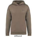 NOVA - NS408 - Sweat-shirt écoresponsable à capuche oversize - unisexe - black, aquamarine, brook green, driftwood, ivory, raw natural – Image 7