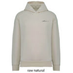 NOVA - NS408 - Sweat-shirt écoresponsable à capuche oversize - unisexe - black, aquamarine, brook green, driftwood, ivory, raw natural – Image 11