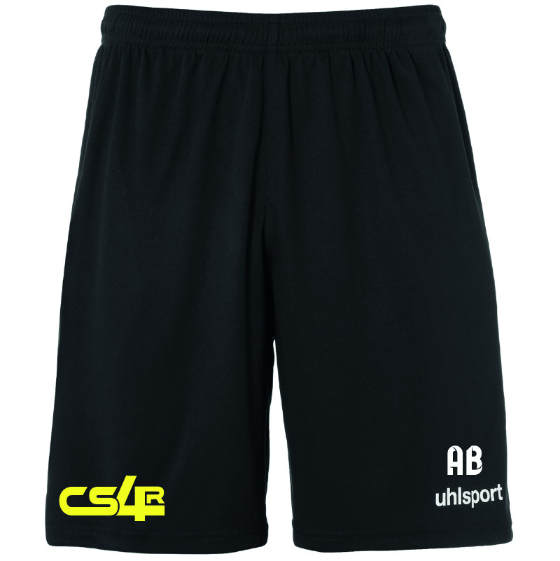 CS4R FOOT - 100530601 - Short MATCH CENTER BASIC - UHLSPORT CS4R (foot) - 100530601 - Short MATCH CENTER BASIC - UHLSPORT - noir – Image 1