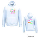 O CŒUR DES EMOTIONS - IB402 - Sweat à capuche unisexe - noir, blanc, ash heather, dark grey, forest green, navy, orange, oxford grey, rouge, bleu royal – Image 3