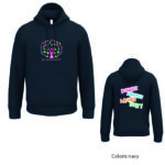 O CŒUR DES EMOTIONS - IB402 - Sweat à capuche unisexe - noir, blanc, ash heather, dark grey, forest green, navy, orange, oxford grey, rouge, bleu royal – Image 7