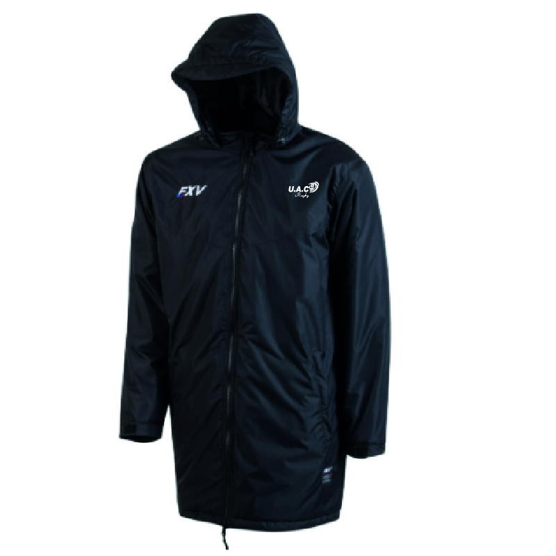 UAC RUGBY - F45VCFORCE2N - Veste coach FORCE 2 UAC RUGBY - F45VCFORCE2N - Veste coach FORCE 2 - FORCE XV - noir – Image 1