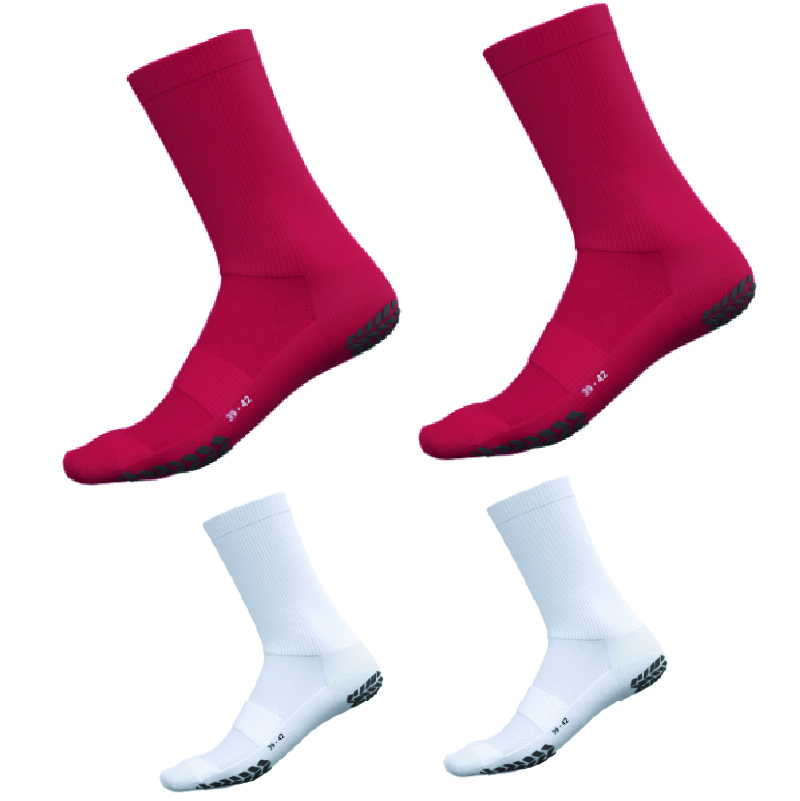 UAC RUGBY - PA094 - Chaussettes de sport anti-glisse UAC RUGBY - PA094 - Chaussettes de sport anti-glisse - PROACT - rouge ou blanc – Image 1
