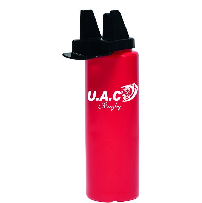 UAC RUGBY - PA561 - Gourde hygiènique UAC UAC RUGBY - PA561 - Gourde hygiènique UAC - rouge – Image 1