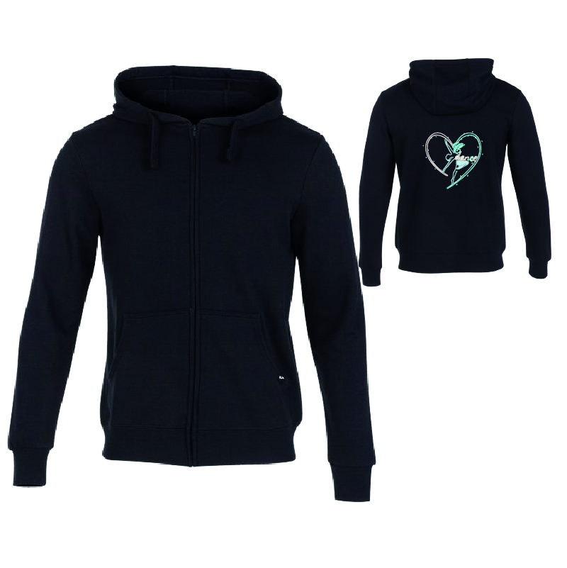 C'DANCE102109 - Veste à capuche JUNGLE C'DANCE - 102109 - Veste à capuche JUNGLE - JOMA - noir – Image 1