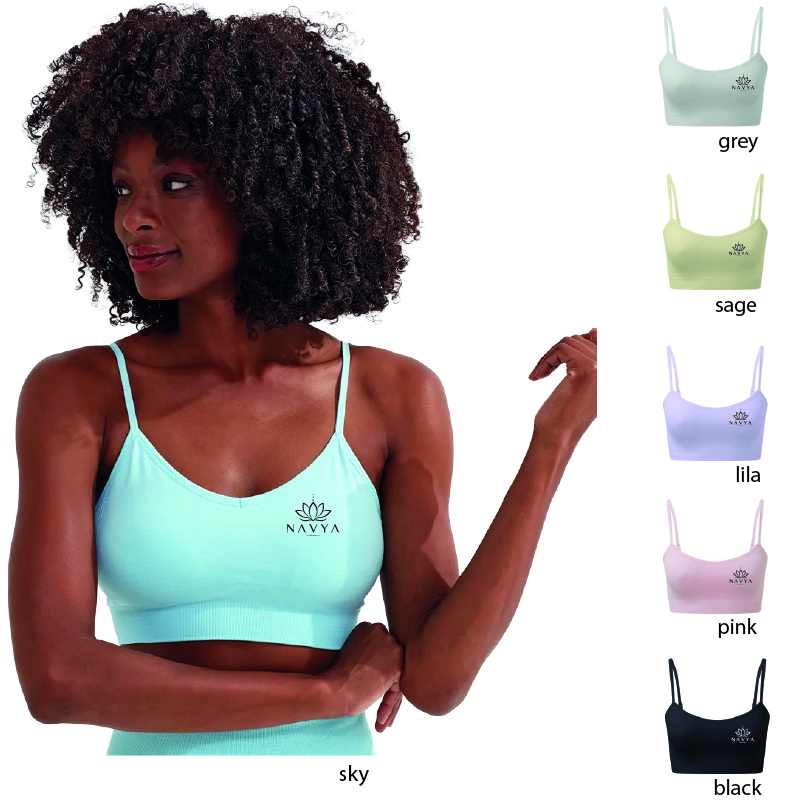 NAVYA - TR510 - Brassière NAVYA - TR510 - Brassière - noir, pink, lila, grey, sage, sky – Image 1