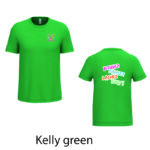 O  CŒUR DES EMOTIONS - IB312 - T-Shirt sport ENFANT - noir, blanc, atoll blue, orange, jaune, fushia, gold, kelly green, navy, red, royal blue – Image 5
