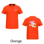 O  CŒUR DES EMOTIONS - IB312 - T-Shirt sport ENFANT - noir, blanc, atoll blue, orange, jaune, fushia, gold, kelly green, navy, red, royal blue – Image 8
