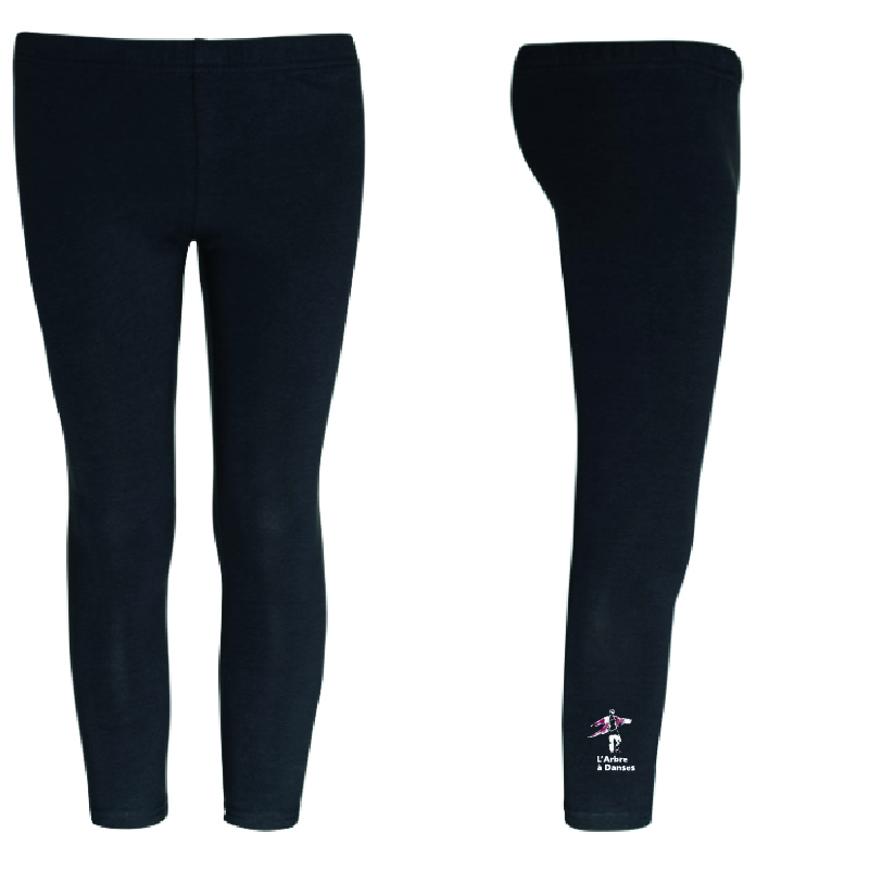 ARBRE A DANSES - PA1014 - Legging enfant L'ARBRE A DANSES - PA1014 - Legging ENFANT - noir – Image 1